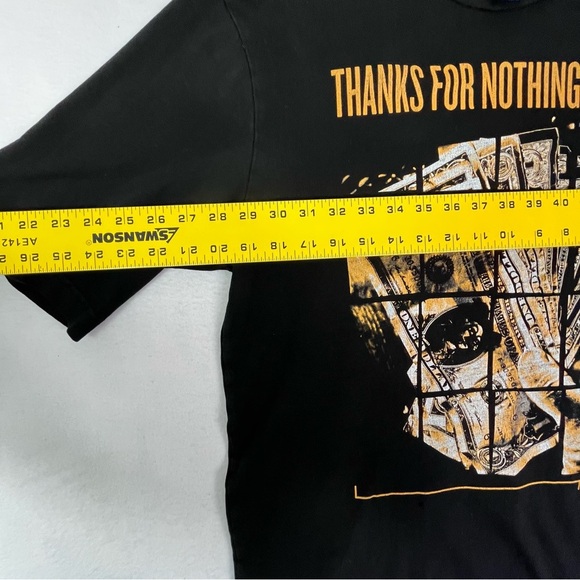 H&M Divided "THANKS FOR NOTHING" Graphic T-Shirt - Picture 14 of 16